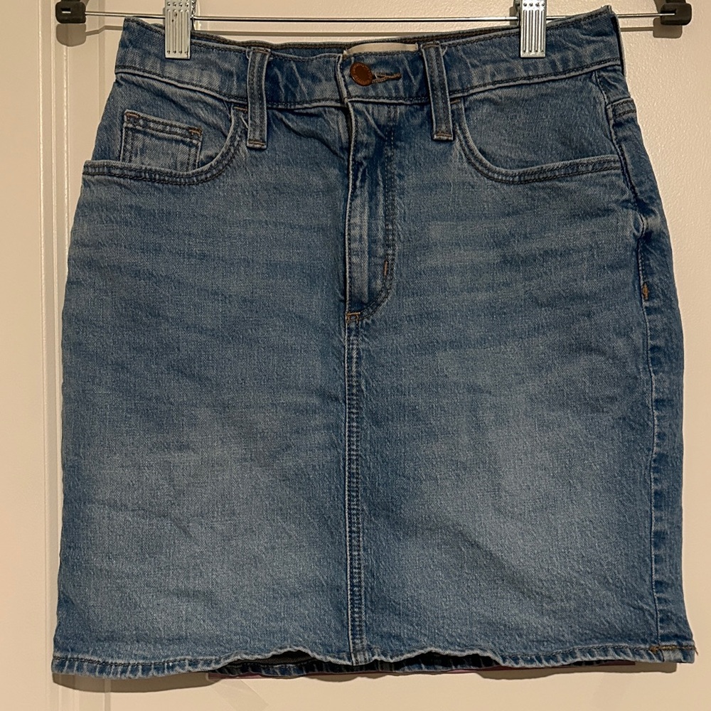 Universal Thread Light Blue Denim Pencil Skirt